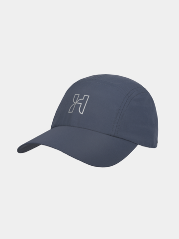 Ferran – Baseballkappe mit hochklappbarem Schirm - Schieferblau