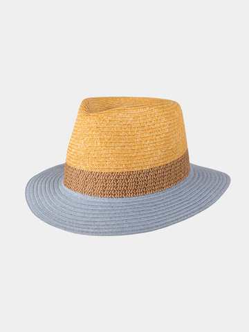 Bienvenue - Chapeau d'été Toyo - Bleu