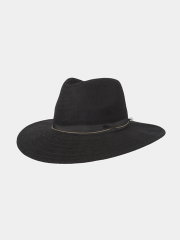 Billie - Chapeau femme à larges bords - Noir
