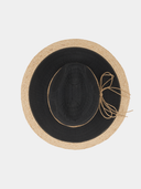 Charlotte - Chapeau de plage pour femmes - Noir