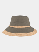 Charlie - Chapeau de plage en polyester - Vert olive