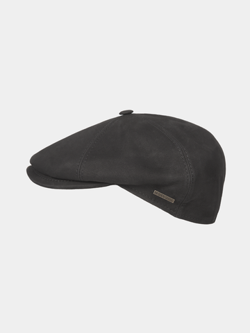 Minco - Casquette en cuir - Noir
