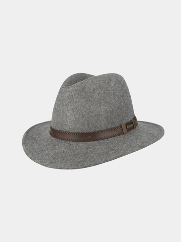 Stanfield - Sombrero de fieltro - Gris claro