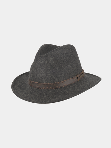 Stanfield - Sombrero de fieltro - Antracita