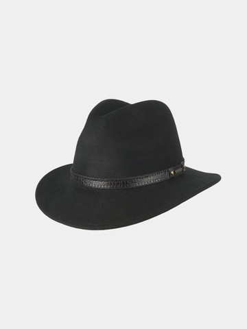 Yashvier - Sombrero de fieltro - Negro