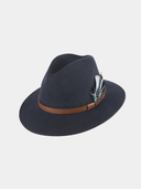 Albertis - Sombrero de fieltro - Azul marino