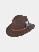 Albertis - Sombrero de fieltro - Marrón