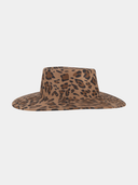 Claire - Chapeau femme en laine - Léopard