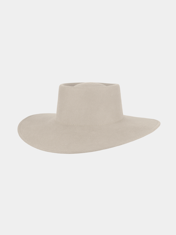 Claire - Chapeau femme en laine - Argile