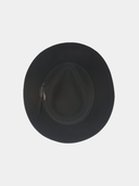 Dakota - Felt hat with feather - Black