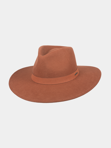 Evora - Women's wool hat - Gekarameliseerd