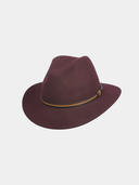 Edinburgh - Chapeau en laine - Wijn rood