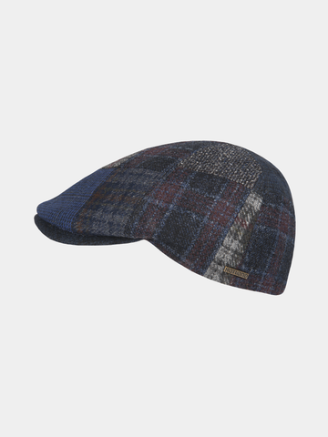Nice - Patchworkmütze - Marineblau