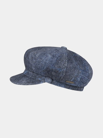 Celine - Gorra de globo de algodón - Azul marino