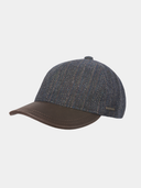 Edze - Baseballmütze aus Wolle - Marineblau