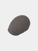 Evron - Gorra plana de lana - Bruin