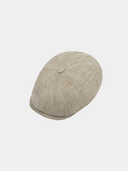 Fabrizio - Linnen flatcap - Groen