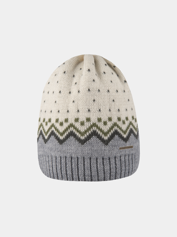 Badoe No Wind - Beanie with windproof headband - Natural