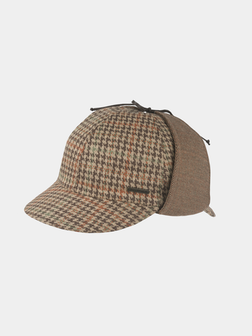 Sherlock - Gorra de béisbol con doble solapa - Beige