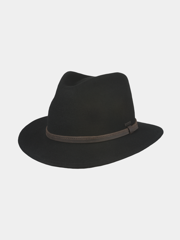 Durban - Sombrero de fieltro - Zwart