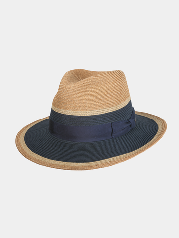 Emeric - Chapeau Toyo - Marine blauw