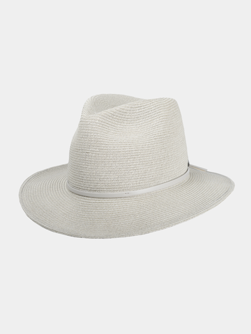 Evandro - Toyo hat - Light grey