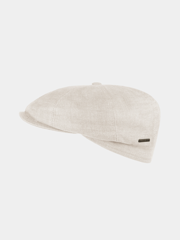 Cullum - Casquette plate en lin - Naturel