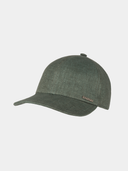 Casquette de baseball en lin - Vert