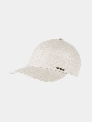 Cam - Casquette de baseball en lin - Naturel