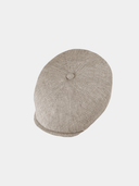 Cairo - Casquette plate en lin - Beige