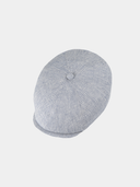 Cairo - Casquette plate en lin - Bleu