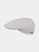 Club - Schlichte flache Mütze - Hellgrau