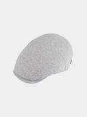 Davis Piqué - Flache Mütze aus Baumwolle - Grau