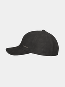 Eskil - Gorra de béisbol de piel - Zwart
