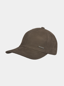 Eskil - Baseballkappe aus Leder - Braun