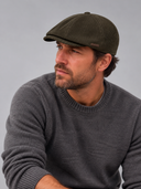 Diesel - Casquette en velours côtelé - Olijf groen