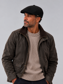 Brave - Cashmere flat cap - Black