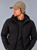 Morris - Gorra de béisbol Sympatex con orejeras - Verde oliva