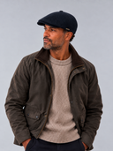 Brave - Cashmere flat cap - Navy