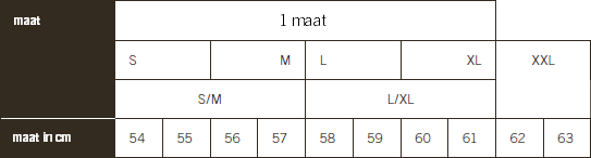 Hatland - Maattabel - Meet je hoofdmaat op bij Hatland.nl Hatland - Maattabel voor hoeden en petten